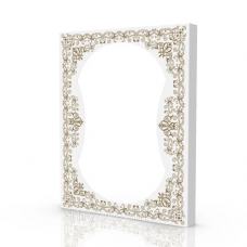 Коробка з вікном кришка+дно (380*305*35 мм.) Gold