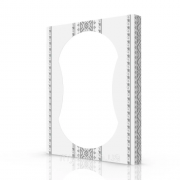 Коробка кришка+дно (380*305*35 мм.) Вишиванка