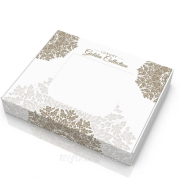 Упаковка для постільної білизни з вікном Gold (380*310*60мм.)