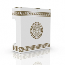 Коробка з мікрогофрокартону з дизайном 190*180*60мм. Орнамент