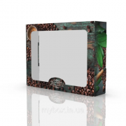 Коробка з дизайном для кухонних полотенець 230*172*50 мм. Coffee