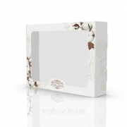 Коробка з дизайном для кухонних полотенець 230*172*50 мм. Cotton