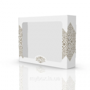 Коробка з дизайном для кухонних полотенець 230*172*50 мм. Gold